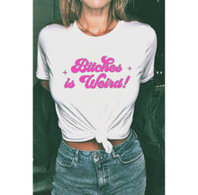 Load image into Gallery viewer, Bitches Is Weird tees
