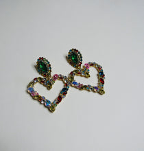 Load image into Gallery viewer, Vintage Heart Earrings
