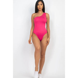 One Shoulder Bodysuit