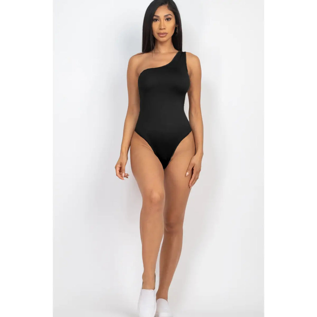 One Shoulder Bodysuit